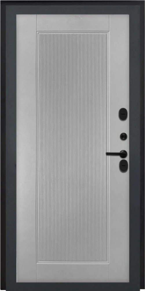 Входная дверь ДвериПРО Модель L-46 ПВХ 10мм Астрод Velutto Grigio DPRO204609 внутренняя сторона