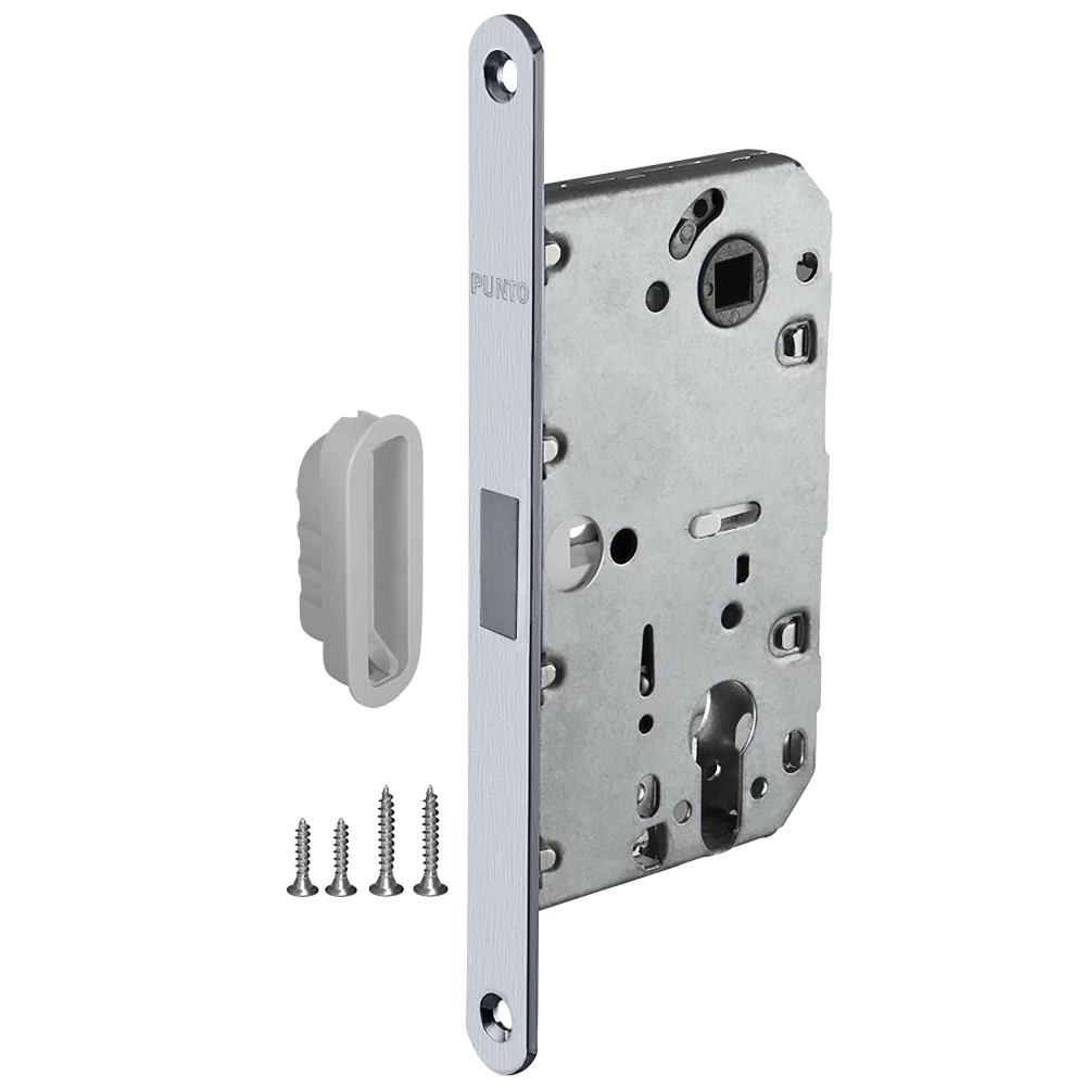 Фото Корпус замка ML85-50/BL AL (алюминий) блистер