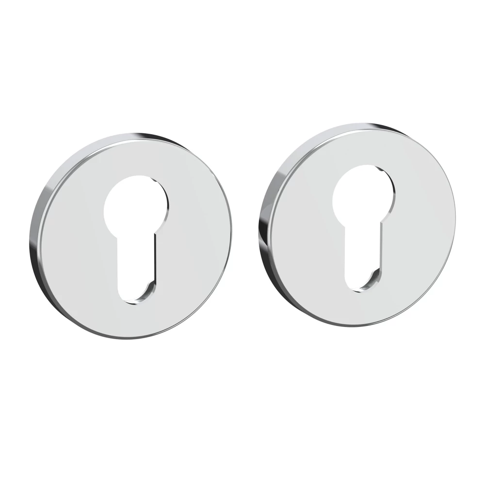 Фото Накладка под цилиндр ET.R.EST.R52 CP-8 хром