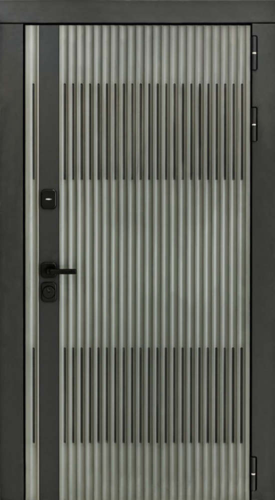 Входная дверь ДвериПРО Elfy ФЛ-707 (10мм, белый софт) DPRO196589 внешняя сторона