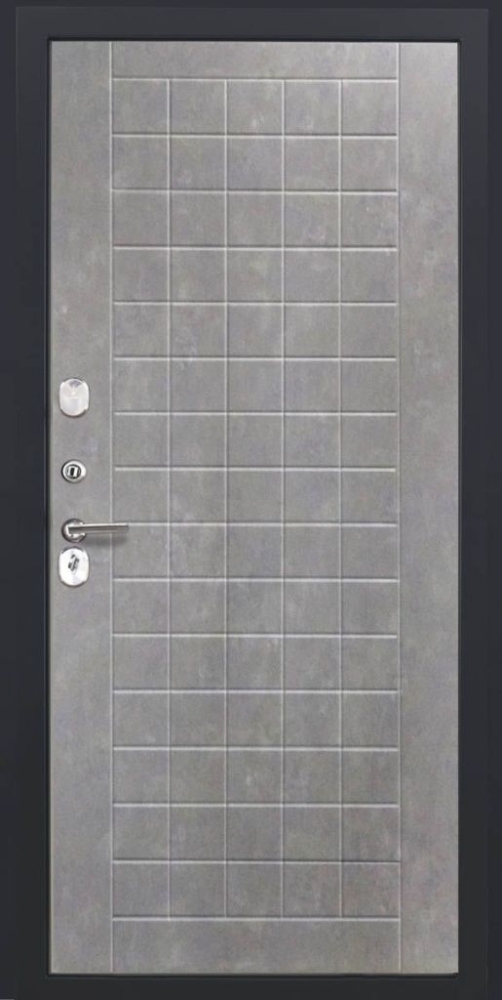 Входная дверь ДвериПРО Модель L-46 ФЛ-256 (10мм, бетон пепельный) DPRO195378 внутренняя сторона
