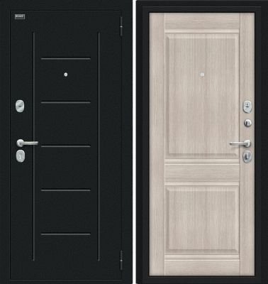 Дверь Браво Некст Kale Букле черное/Cappuccino Veralinga